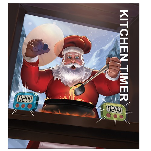 HOLIDAY ART TIMER BOX DESIGN Design by Luniander