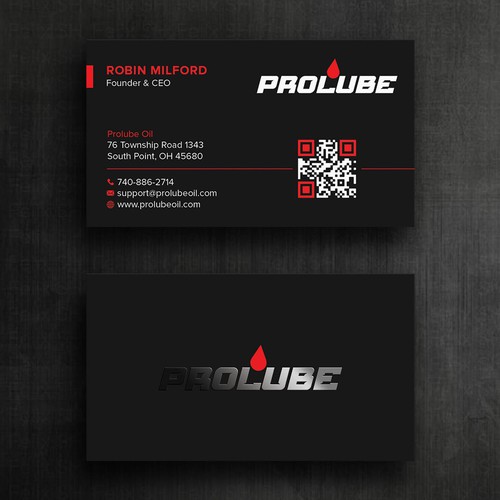 Design Vintage/Modern Business Cards for Top Automotive Additive Company in US Design by Felix SH