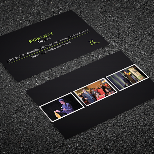 Design a magician's business card Design by Branding_BD