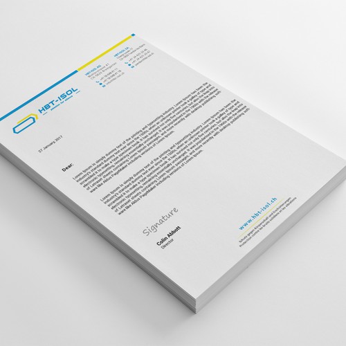 Implement the new logo on all our business papers Design réalisé par kaylee CK