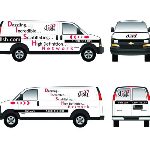 Diseño de V&S 002 ~ REDESIGN THE DISH NETWORK INSTALLATION FLEET de sAb the DeSigner