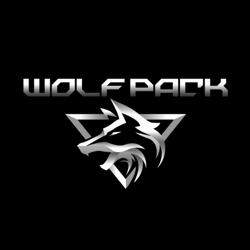 wolf pack logo design