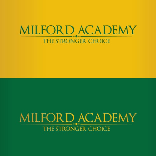 Create the winning logo for Milford Academy Diseño de Skara