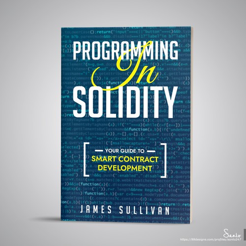 Programming Book Cover - The Blockchain Academy Design by SantoRoy71