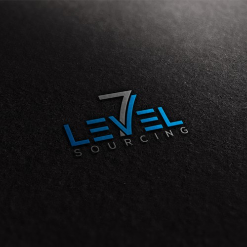 Level 7 Sourcing needs a cool / powerful logo which speaks to its awesomeness :) Diseño de anakdesain™✅