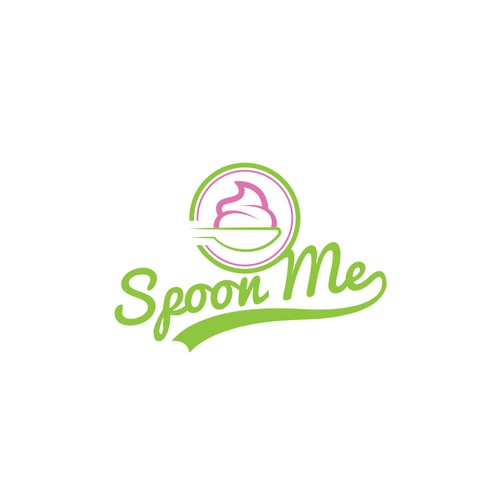 Create a trendy logo for a new Frozen yogurt shop! Spoon Me Yogurt Design by TinyTigerGrafix