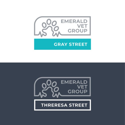 Emerald Vet Group Logo Design by Jonno FU