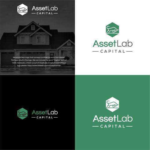 Real Estate and Financial Services Firm Logo and Brand Guide Design by X-DNA