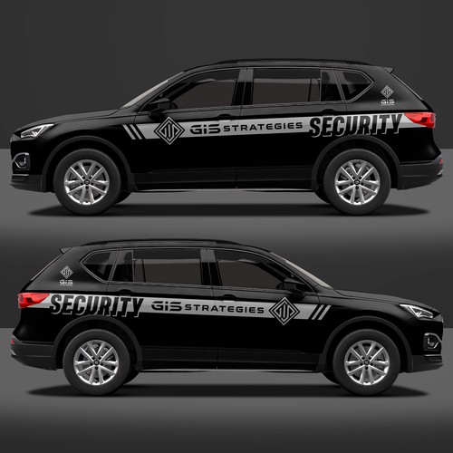 security patrol car Design by DuhaCreative