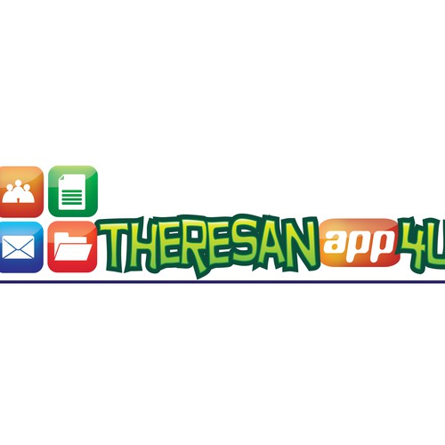 theresanapp4u needs a new logo デザイン by ArJJBernardo