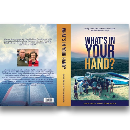 Create an Awesome Cover for a Book about Christian Missionary Life in Foreign Countries Design von WebAppDesigns