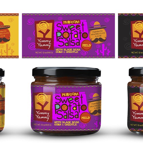 Help Me Introduce World-Class Sweet Potato Salsas to the Nation Design by Designbe