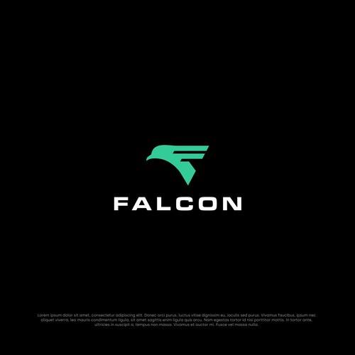 Falcon Sports Apparel logo Réalisé par ajie™