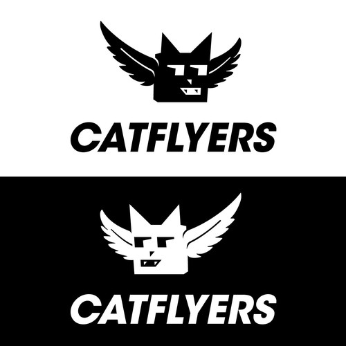 Design di Blend images to create flying cat sneaker logo: CATFLYERS di citra1988