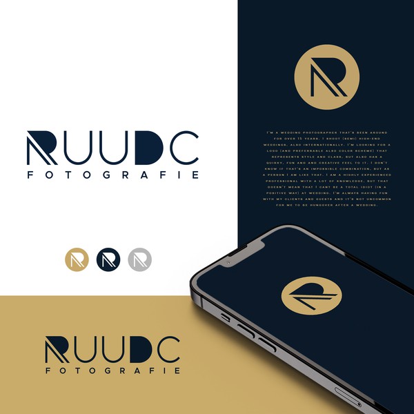 Design by CHRIS D'SIGNS titled "RUUDC - Fotografie"