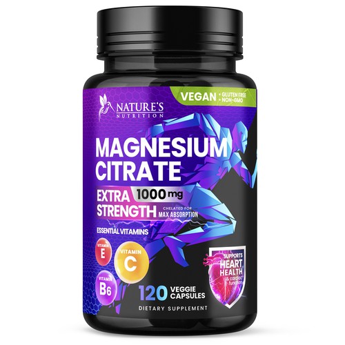 Premium Magnesium Citrate Design needed for Nature's Nutrition Design by Davi Giolo ★