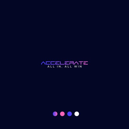 Accelerate 2024 Logo Comps Design by S H A Y