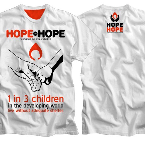 T-Shirt for Non Profit that helps children Diseño de ergee