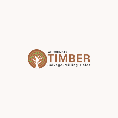 Captivating logo for environmentally friendly timber mill and timber sales Design by R i z k y  Jaya❤