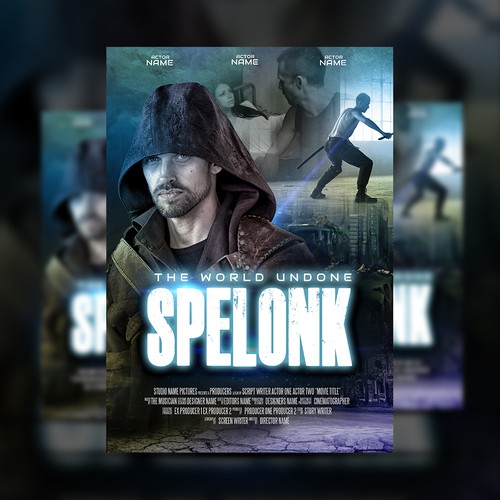 Poster for Apocalyptic sci fi film Design by EPH Design