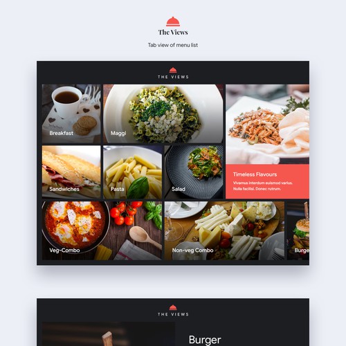 DIGITAL MENU FOR RESTAURANTS (IPAD FORMAT FOR RESTAURANT PATRONS) Design by FuturisticBug