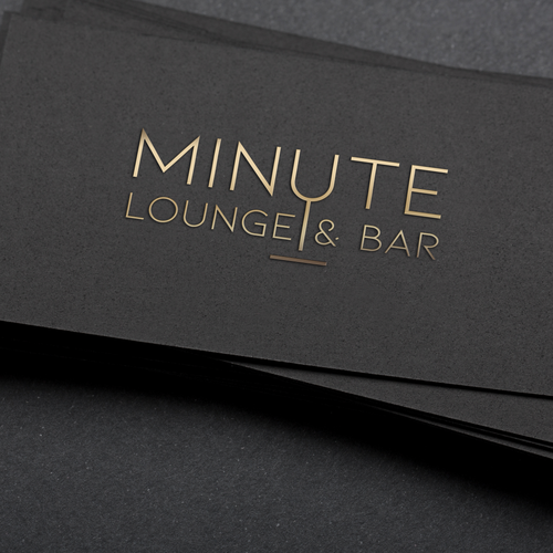 Logo design for upscale bar Design by Ermetica7