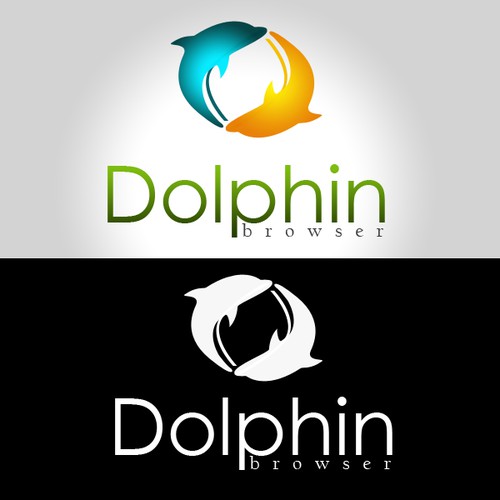 New logo for Dolphin Browser Diseño de rasheed