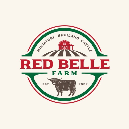 Miniature Highland Cattle Farm Needs Logo! Design by SangguhDesign