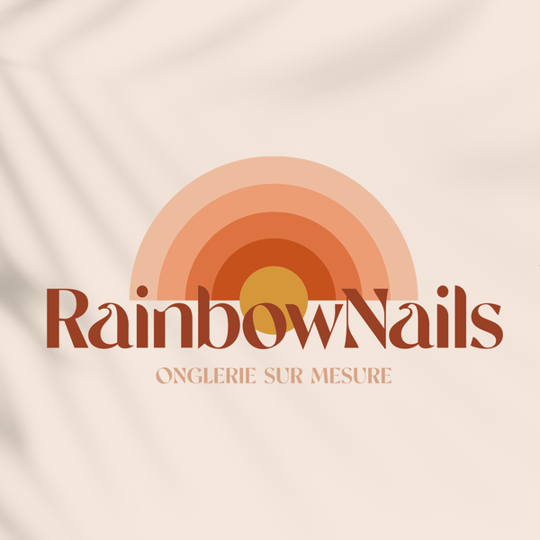 LOGO RAINBOW NAILS