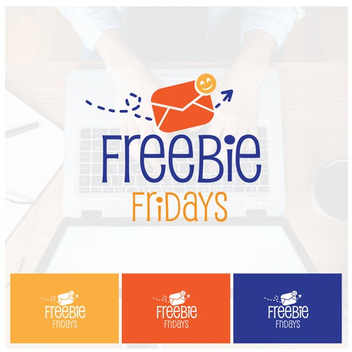 Freebie Fridays - Fun Modern Logo that grabs attention! :) Design réalisé par neharbalin