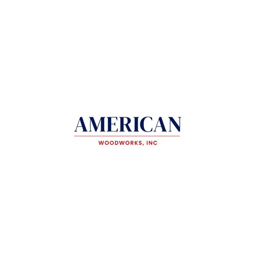 American Woodwork news a new logo Réalisé par Harrison Razzaq