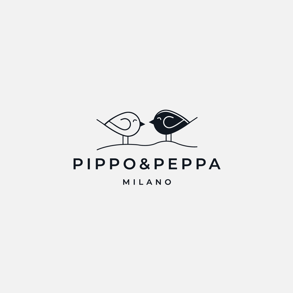 Minimalist Kidswear Logo Design for Milan Fashion Brand