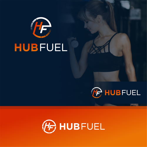 HubFuel for all things nutritional fitness デザイン by aquinó