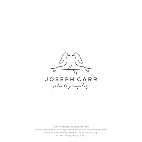 Diseño de sarang logo titulado "Joseph Carr Photography LOGO"