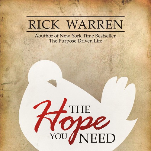 Design Rick Warren's New Book Cover Design by good