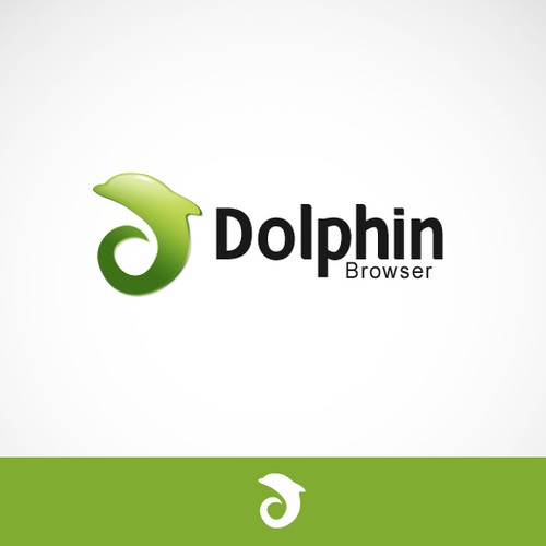 New logo for Dolphin Browser Réalisé par Kobi091