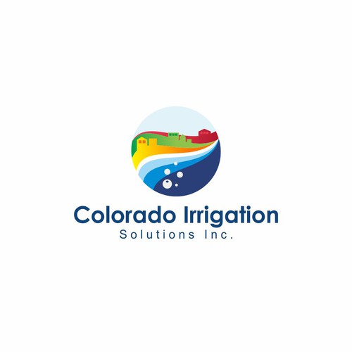 Create a fun but professional logo for a sprinkler/ irrigation company Design by MasKarebetz