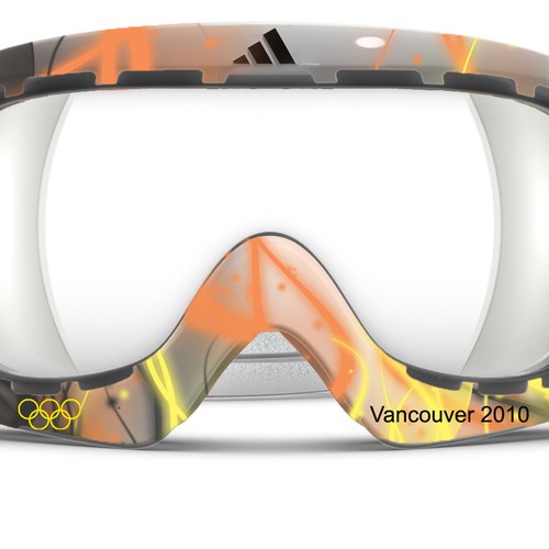 Design adidas goggles for Winter Olympics Ontwerp door thelaur