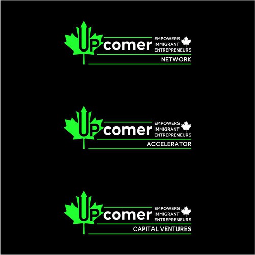 An Approachable Logo For A Company breaking down barriers for immigrant entrepreneurs in Canada Design by mantoman