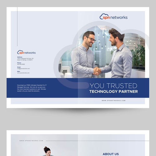 Technology Provider - Company Booklet Brochure Design by tumpa mistry