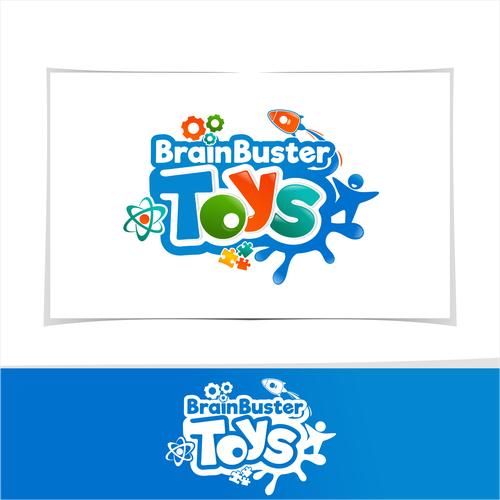 Brain Buster Toys Logo & Social Media Contest. Design by hidden meanings