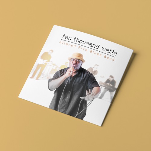Design the album cover for a popular contemporary blues band Design by Milad Zehtab