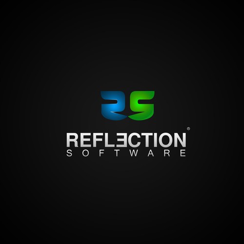 Reflection Software Logo Contest Design by YaseenArt