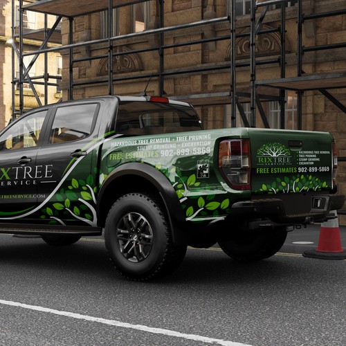 Truck wrap design Design by icon89GraPhicDeSign