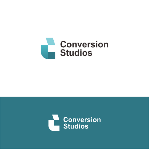 logo design for "conversion studios" photography studio Design by AL34