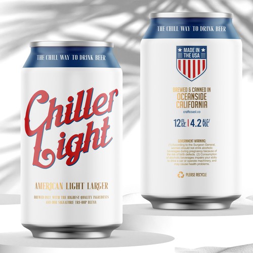 BEER CAN DESIGN 12oz-ontwerp door bcra