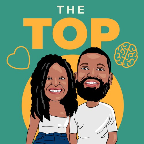 Cover art for relationship podcast! Design by @niteni.design