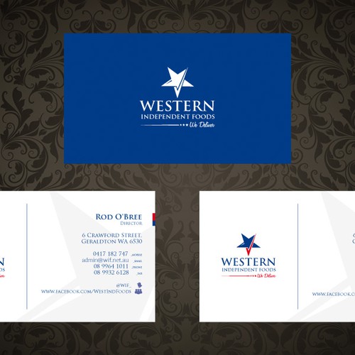 Western Independent Foods needs a new stationery Diseño de TomaSHIFT