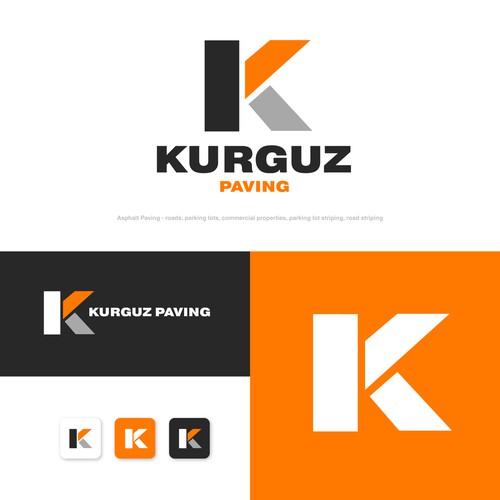 Logo Design for Commercial Paving Company Design by Danielle Curtis