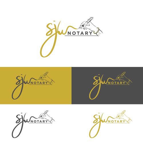 "I need a powerful & professional logo for my new notary business" Design by seagan